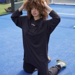 Oversized Top - Mushroom - Black