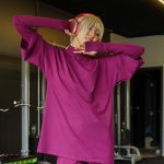 Super Oversized Top - Red Wine