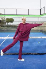 Oversized Top - Red Wine