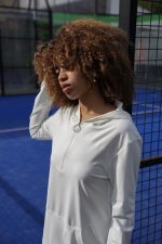 Relaxed Fit Top With Pocket - White