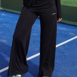 Wide-Leg Pants - Black
