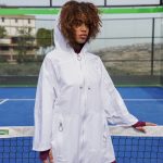 All Weather Zip-Up Bat Jacket - White
