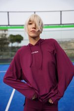 Oversize Top - Red Wine