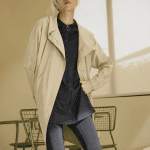 All Weather Mid Line Zip-Up Jacket – Beige